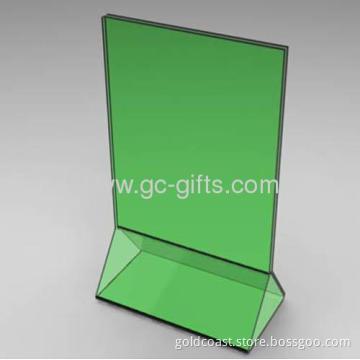 Acrylic Restaurant Table Tents / Sign Holders 